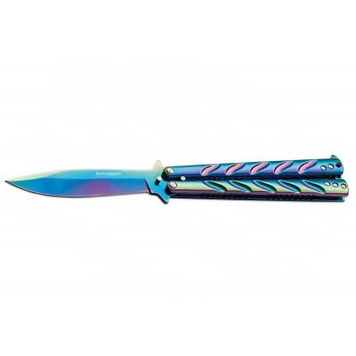 

Нож Boker Magnum Balisong Rainbow (06EX401)