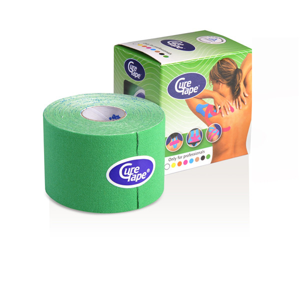 

Кинезио тейп CureTape CLASSIC 5см х 5м Зеленый