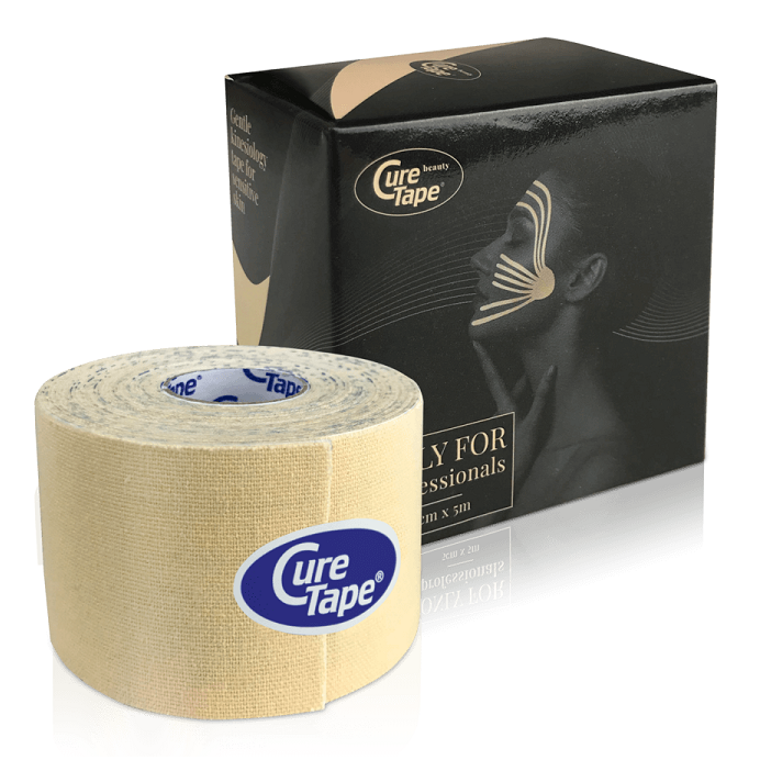

Кинезио Тейп CureTape Beauty 5см х 5м Для Чувствительной Кожи (КюрТейп Бьюти)