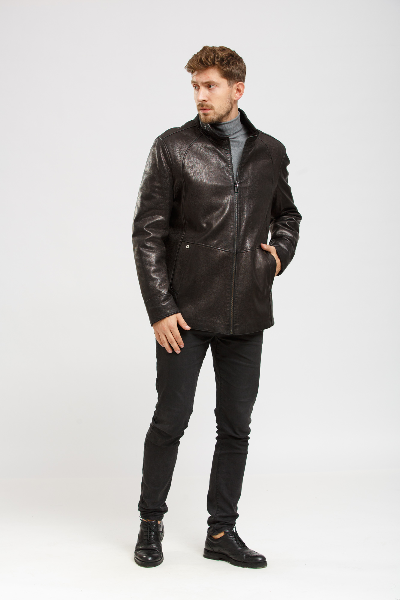 

Куртка - дубленка STEEL  Черный (20-00419, Куртка - дубленка STEEL 50 Черный (20-00419)