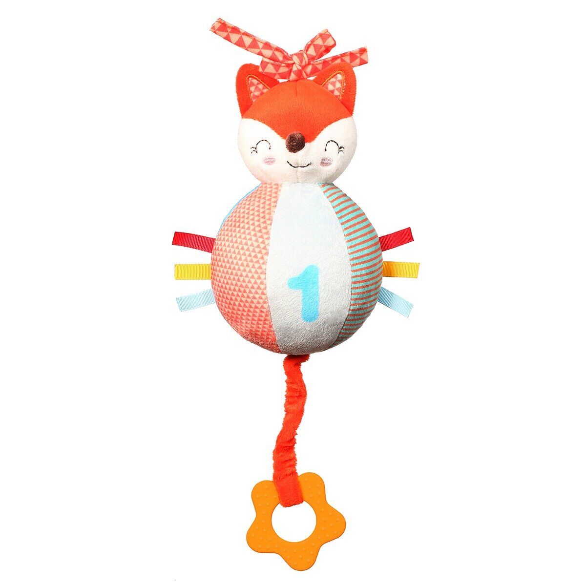 

Музыкальная игрушка "Лис Винсент" BabyOno (высота 26 см) Оранжевый