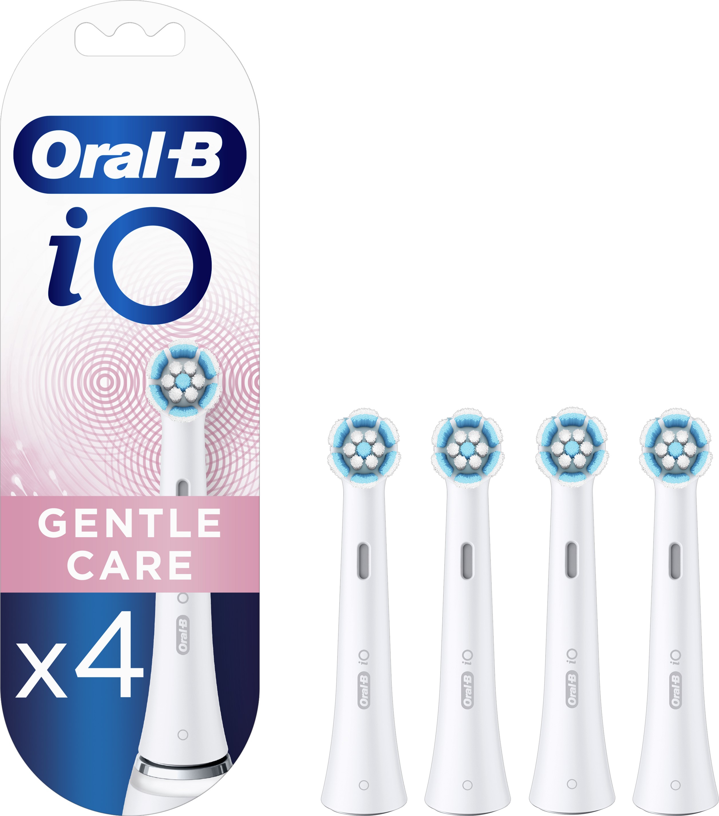 

Насадки для электрической зубной щётки ORAL-B BRAUN iO Gentle Care Белые, 4 шт