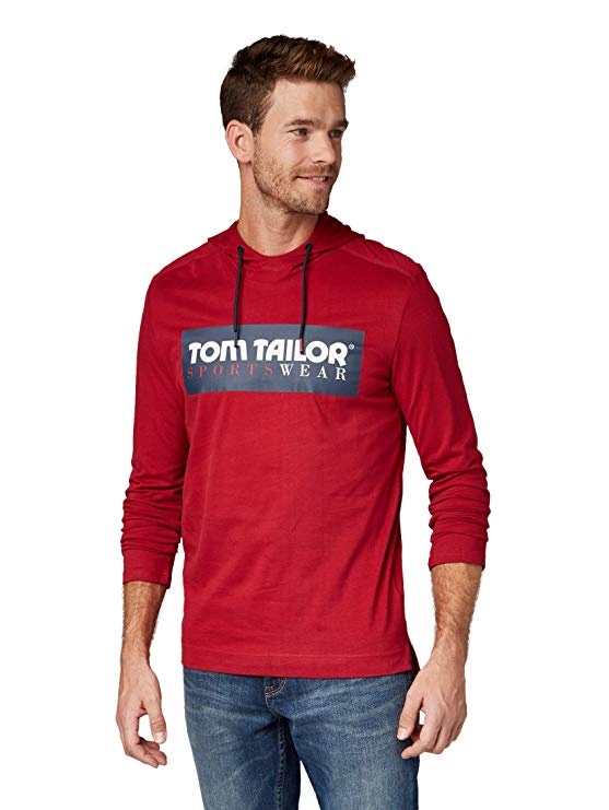 

Худи Tom Tailor  красный 1005184XX1012908, Худи Tom Tailor M красный 1005184XX1012908