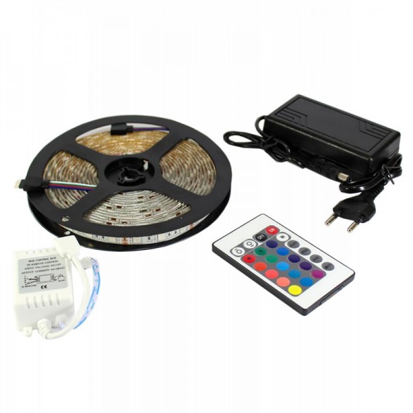 

Гирлянда-лента Rope-Lights 5050-RGB 5м Разноцветная - НФ-00005860 (NAT06105)