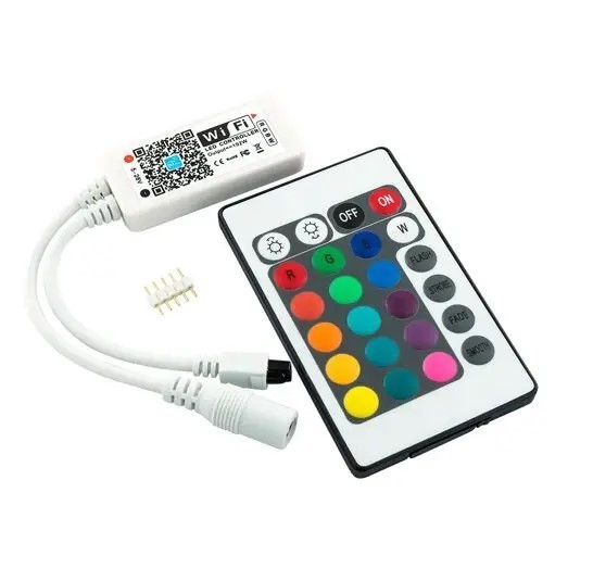 

Контроллер RGBW OEM 8А-WIFI-IR24 (2A*4канала)