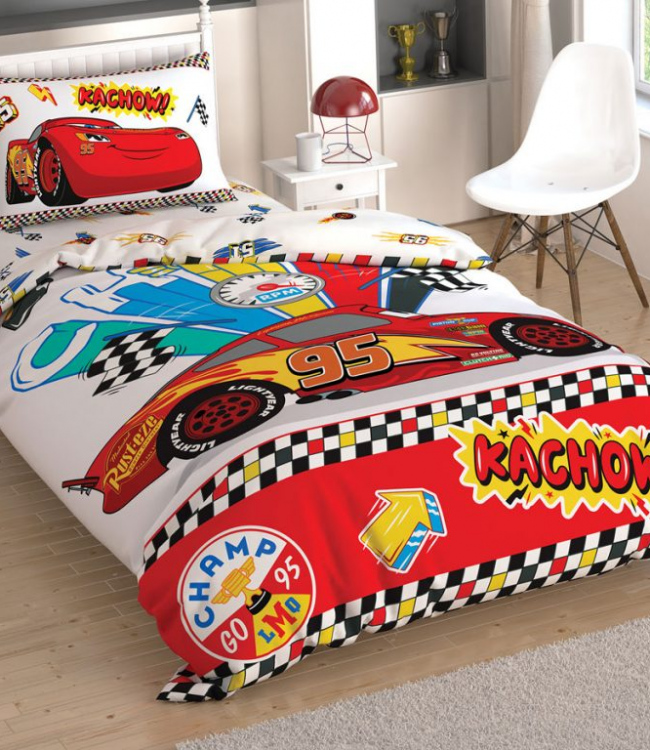

Комплект постельного белья Tac Disney DH Cars Kachow подростковый