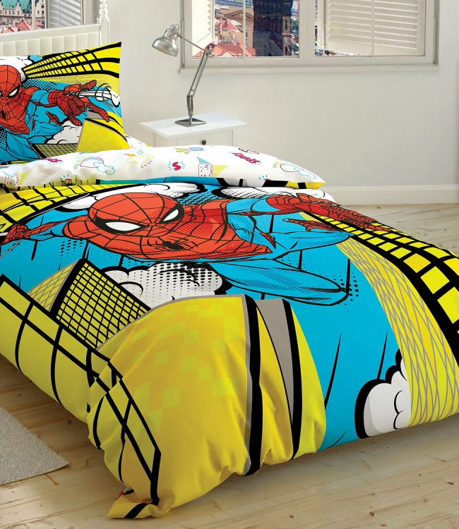 

Комплект постельного белья Tac Disney DH SpiderMan Exciting Jump подростковый