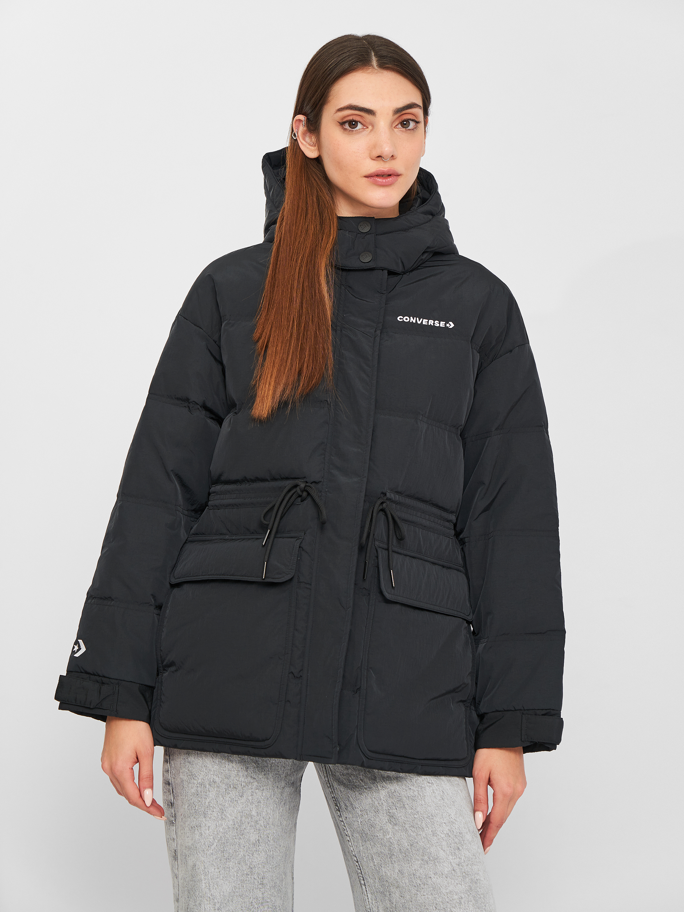

Куртка Converse Mid Down Jacket 10021994-001 XS Converse Black