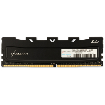 

Модуль памяти для компьютера DDR4 32GB 3000 MHz Black Kudos eXceleram (EKBLACK4323016C)