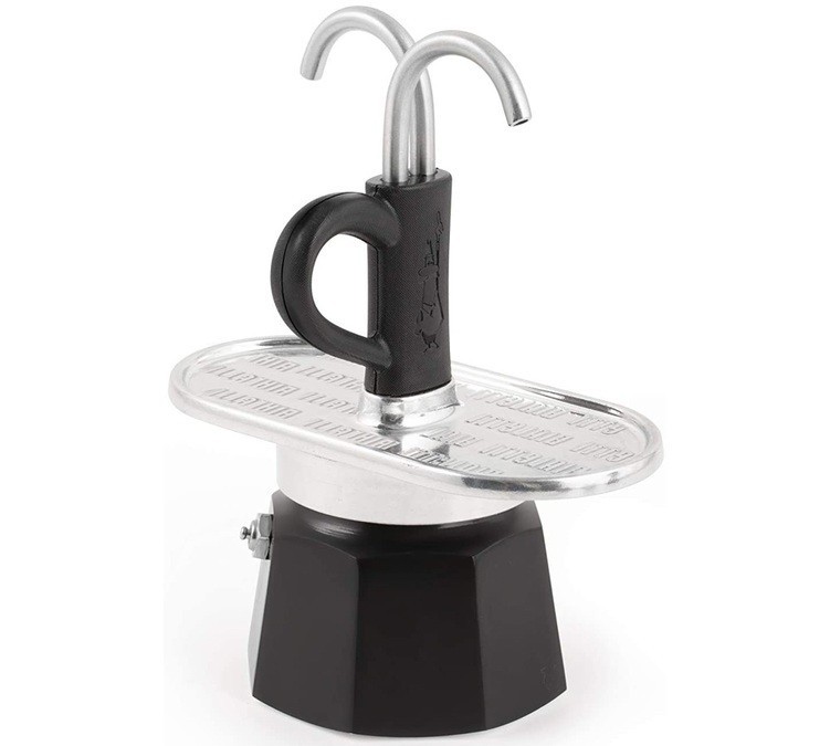 

Гейзерная кофеварка Bialetti Mini Express Black, 2 чашки, 120 мл