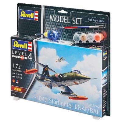 

Сборная модель Revell Набор истребитель F-104 "Старфайтер". Масштаб 1:72 (RVL-63879)