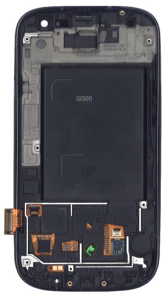 

Матрица с тачскрином (модуль) для Samsung Galaxy S3 GT-I9300 черный с рамкой High Copy