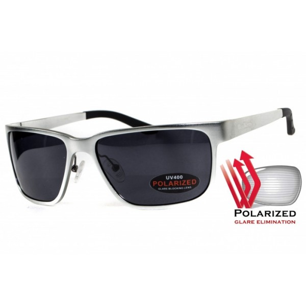 

Очки поляризационные BluWater Alumination-2 Silv Polarized серые