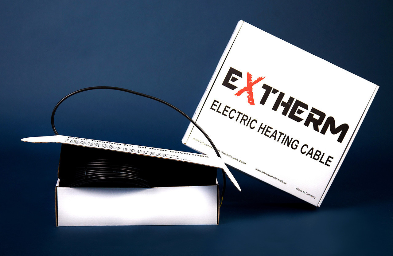 

Кабель двухжильный алюминиевый экран Extherm ETС ECO-20-1400 /7.0-8.8м2/