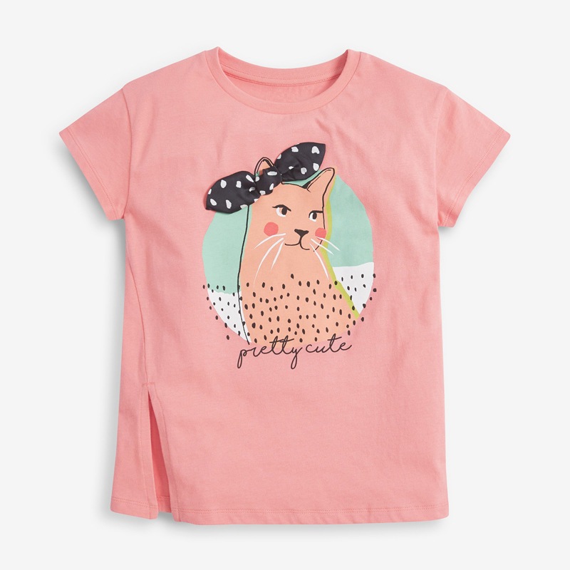 

Футболка для девочки розовая Pretty cute Berni Kids (100) Розовый
