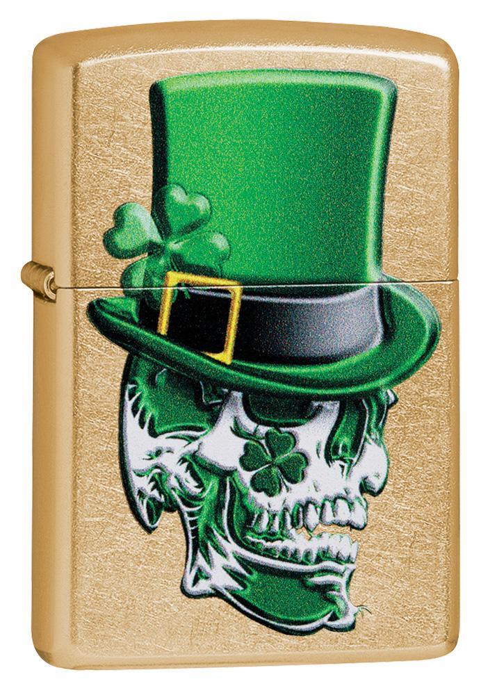 

Зажигалка Zippo Irish Skull Design 49121