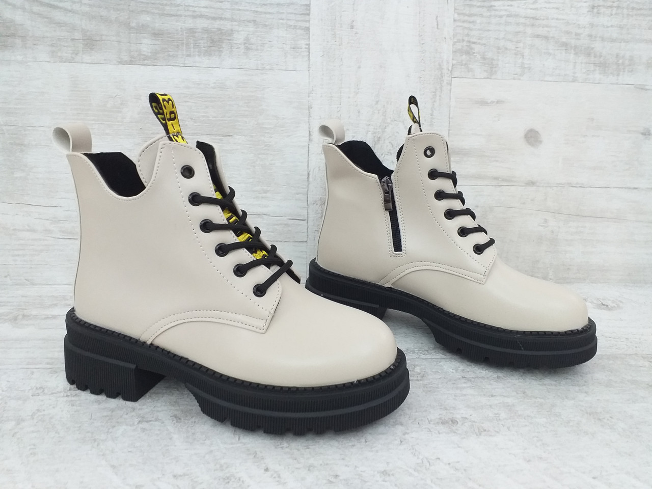 Женские ботинки Discont R155 36 Бежевые – в интернет-магазине ROZETKA ...