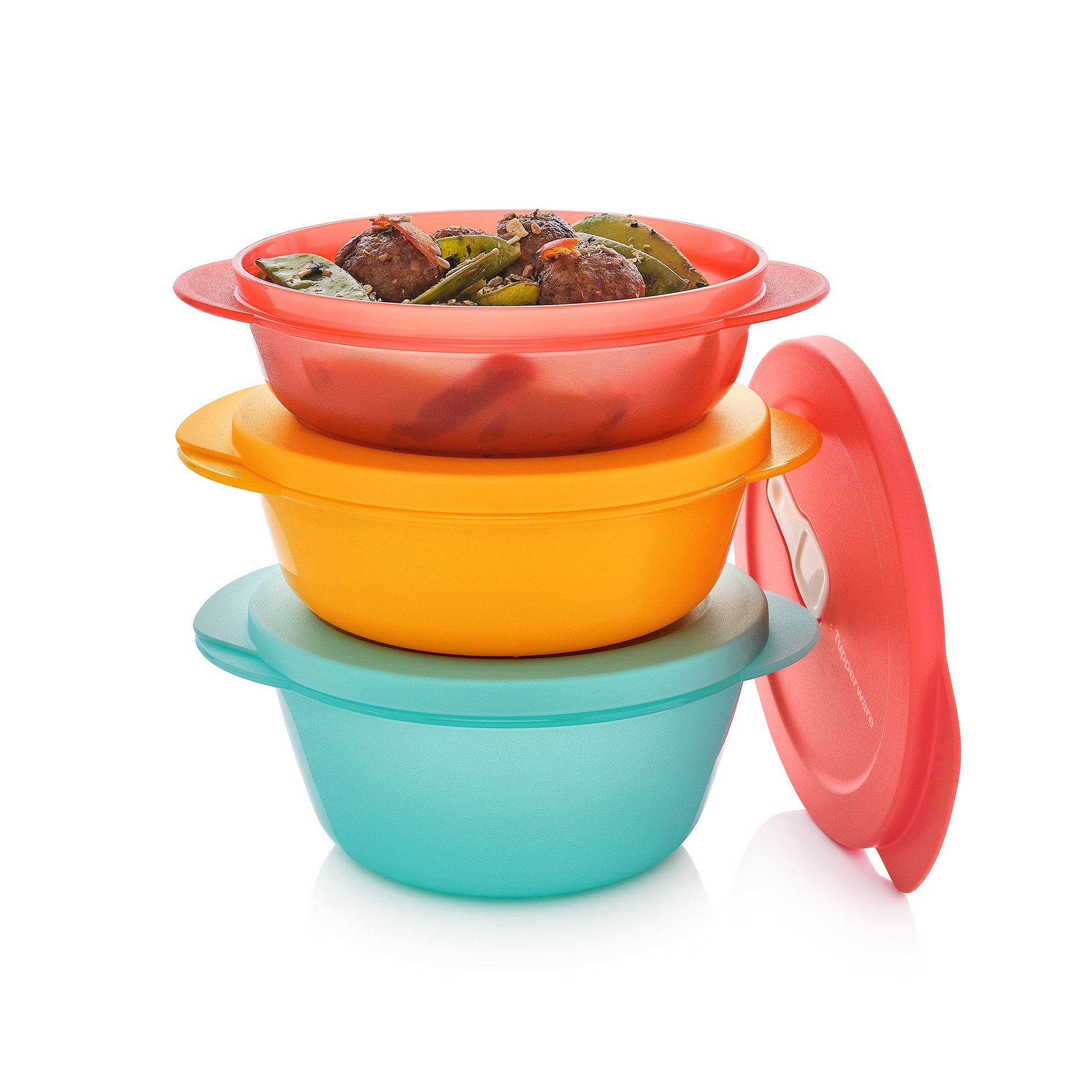 

Набор контейнеров Tupperware Новая волна (400 мл\ 600 мл\ 800 мл) для разогревания в СВЧ