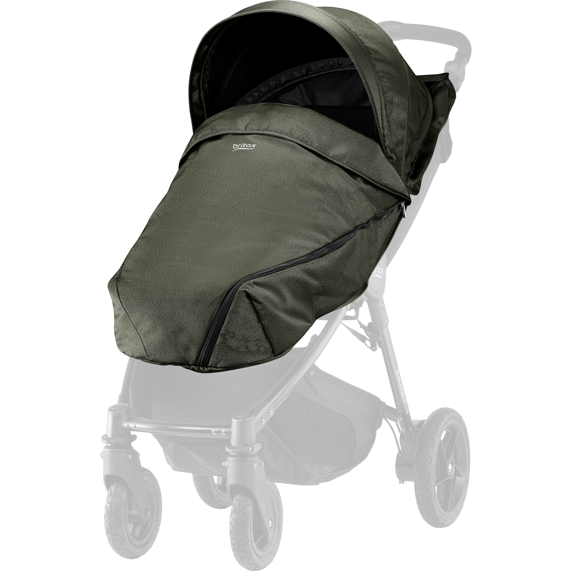 

Козирок BRITAX B-AGILE/B-MOTION Olive Denim + накидка