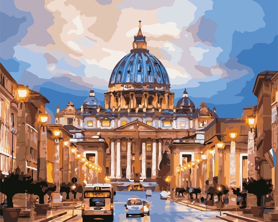 

Картина по номерам ArtStory Собор Святого Петра 40х50 см (AS0533)