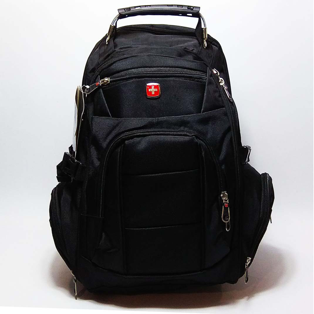 

Вместительный рюкзак SwissGear, свисгир. Черный. 35L / 7697 black