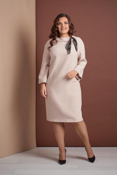 

Платье Style-Nika Жаклин  Бежевый 2127, Платье Style-Nika Жаклин 54 Бежевый 2127