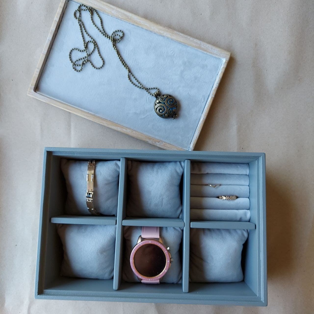 

Шкатулка для украшений Wooden Organizer, М3,16*25*9 см
