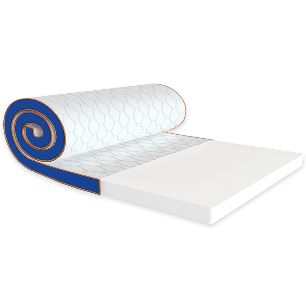 

Матрас-топпер EMM Sleep&Fly mini SUPER FLEX стрейч 150x200 87-Е-M