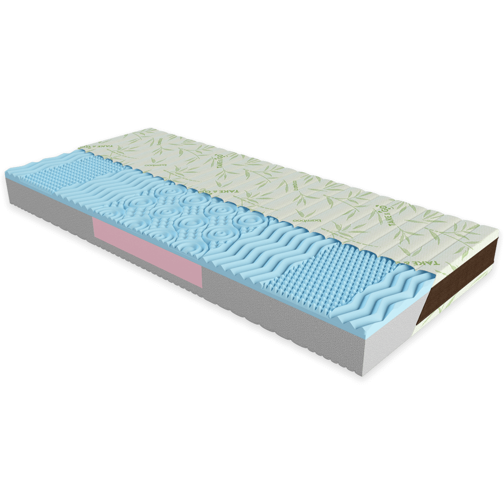 

Матрас EMM Take&Go Bamboo NEO BLUE 200х200 24-Е-M