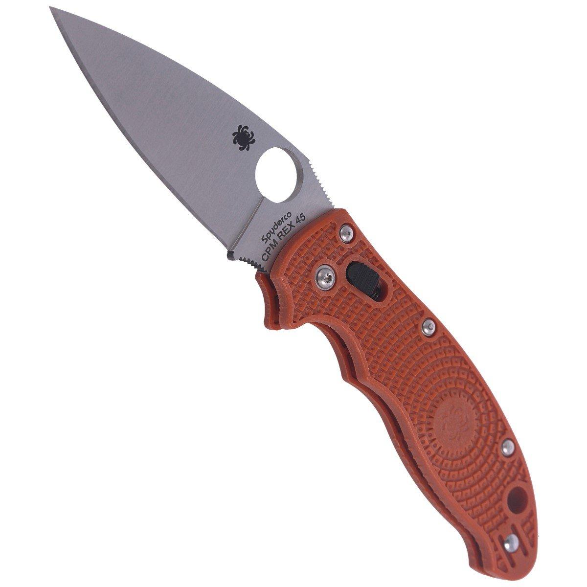 

Нож Spyderco Manix 2 Spint Run, FRN, CPM REX 45 (871433)