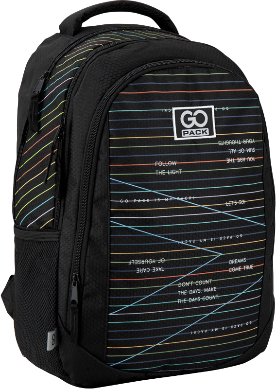 

Рюкзак школьный GoPack Education унисекс 475 г 43x30x16 21 л Stripes (GO20-133M-2)