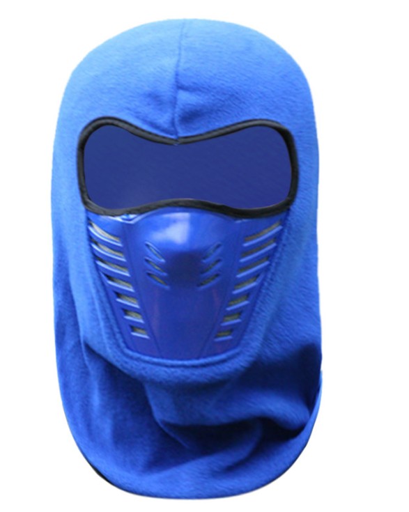 

Балаклава AIR FLOW теплая флисовая с маской силикон (574284546) Голубой (синий) One Size