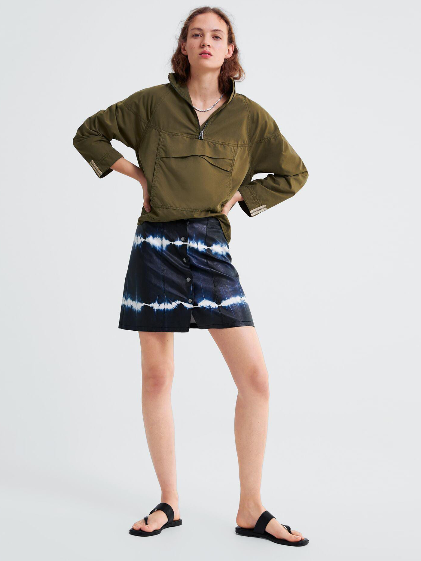 

Юбка Zara XAZ266436PMNV  Черная, Юбка Zara XAZ266436PMNV XS Черная