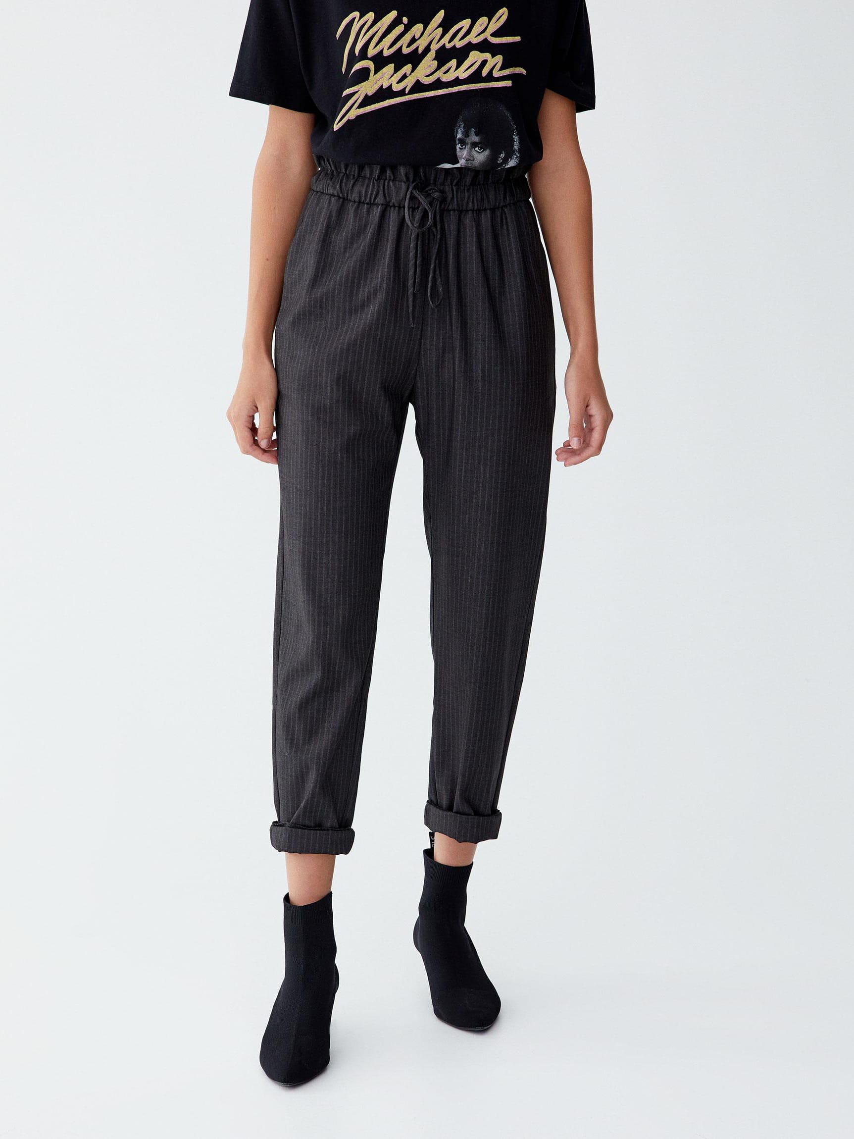 

Брюки Pull & Bear XAZ203302MJLZ  Темно-серые, Брюки Pull & Bear XAZ203302MJLZ S Темно-серые