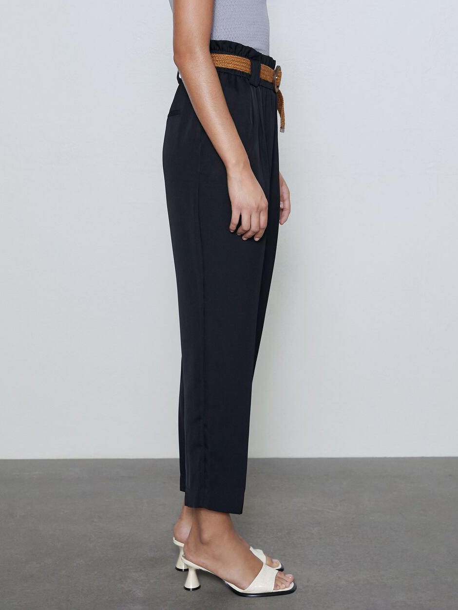 

Брюки Zara XAZ281988UZFG  Черные, Брюки Zara XAZ281988UZFG S Черные