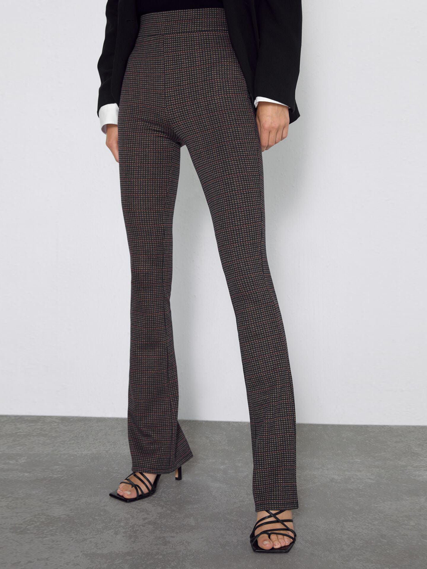 

Брюки Zara XAZ238708BOIE  Бежевые с черным, Брюки Zara XAZ238708BOIE S Бежевые с черным