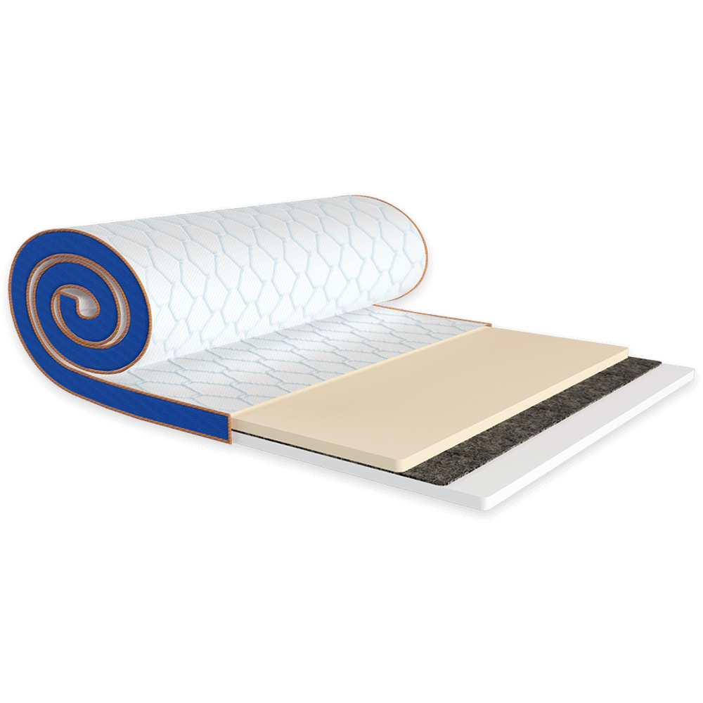 

Матрас-топпер EMM Sleep&Fly mini MEMO 2в1 FLEX стрейч 180x190 89-Е-M
