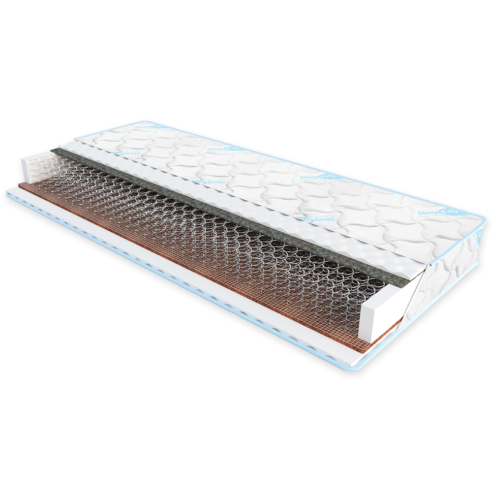 

Матрас EMM Sleep&Fly CLASSIC 2в1 KOKOS жаккард 80x200 10-Е-M