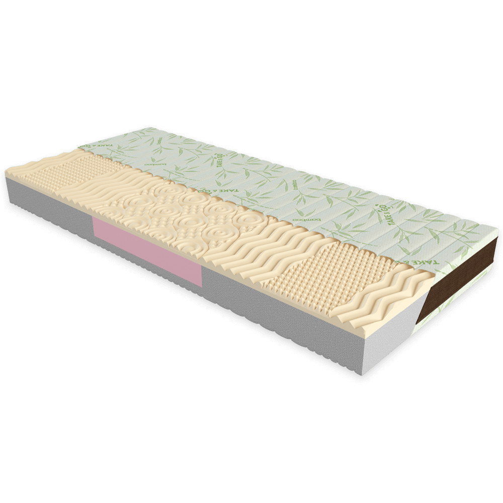

Матрас EMM Take&Go Bamboo NEO WHITE 180x200 25-Е-M