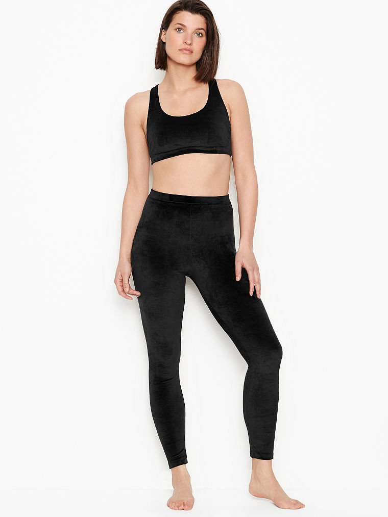 

Лосины спортивные Victoria's Secret леггинсы art928945 (Черный, размер L)