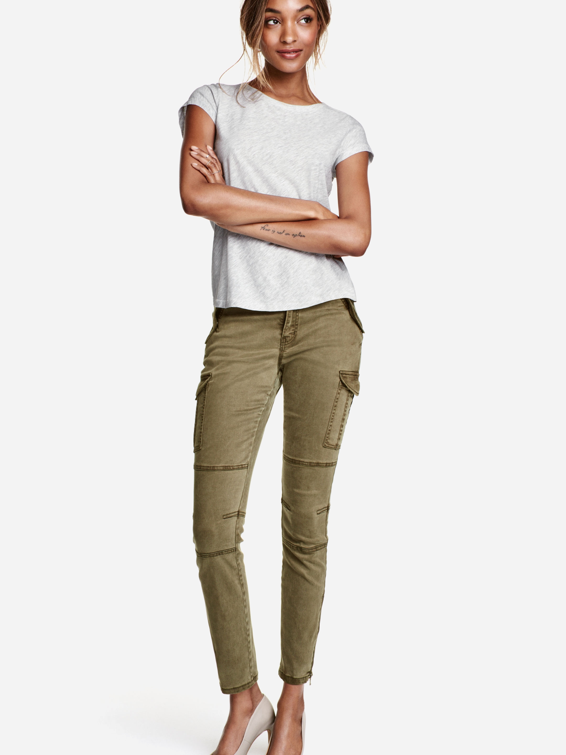 

Брюки H&M XAZ061940HNSR 42 Хаки