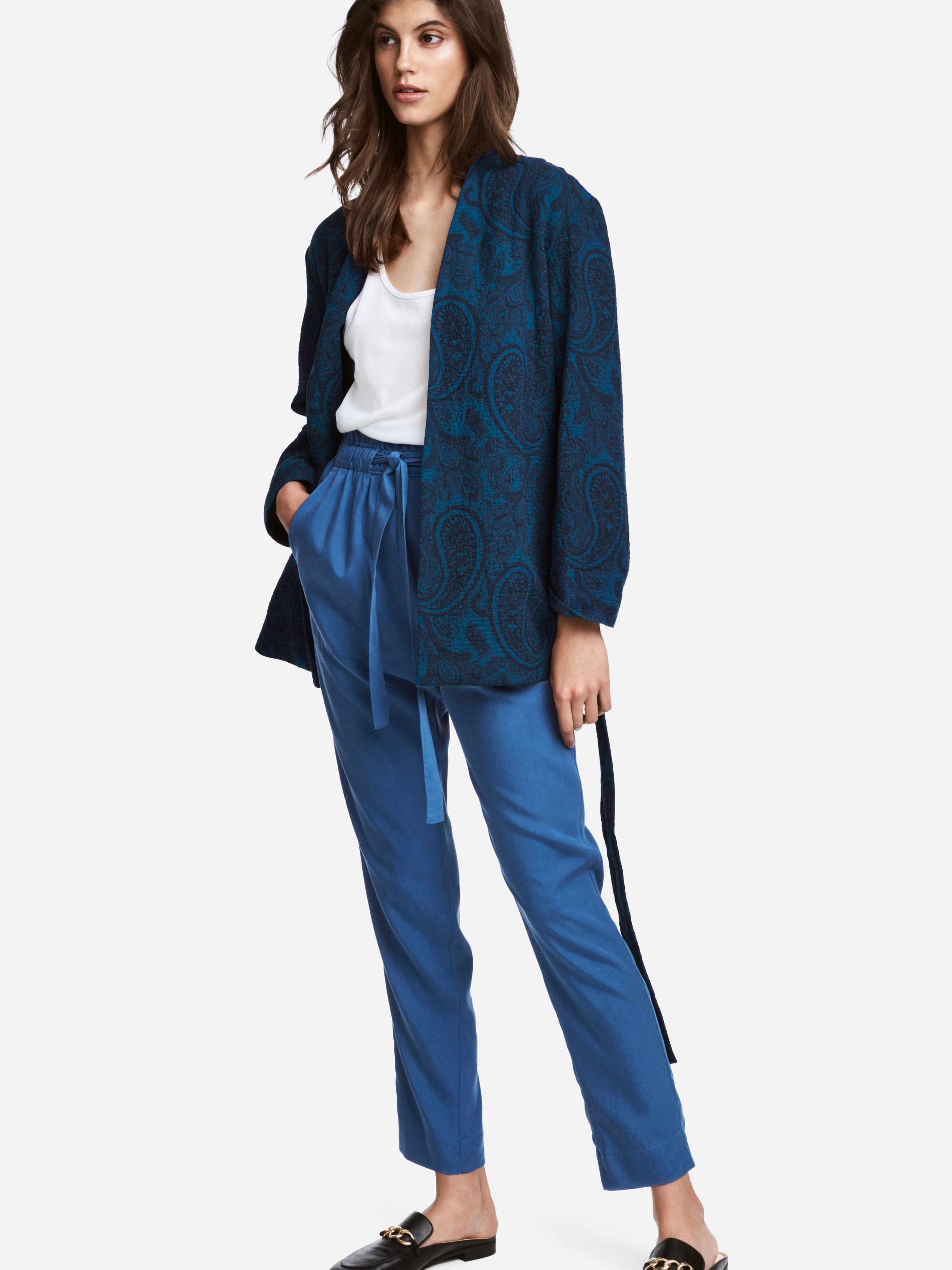 

Брюки H&M XAZ081185HXAK  Синие, Брюки H&M XAZ081185HXAK 32 Синие