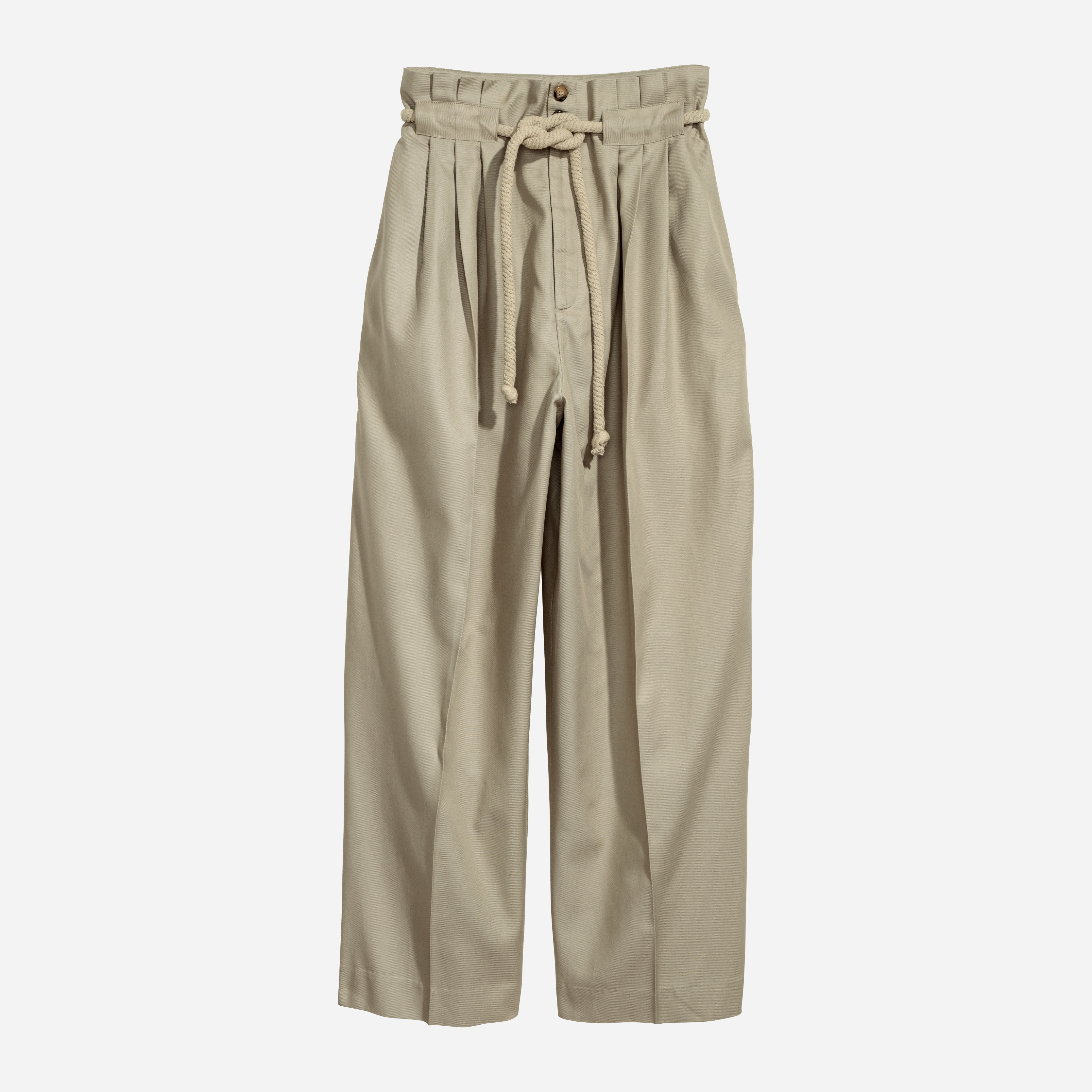 

Брюки H&M XAZ123593OYHZ  Бежевые с зеленым, Брюки H&M XAZ123593OYHZ 34 Бежевые с зеленым
