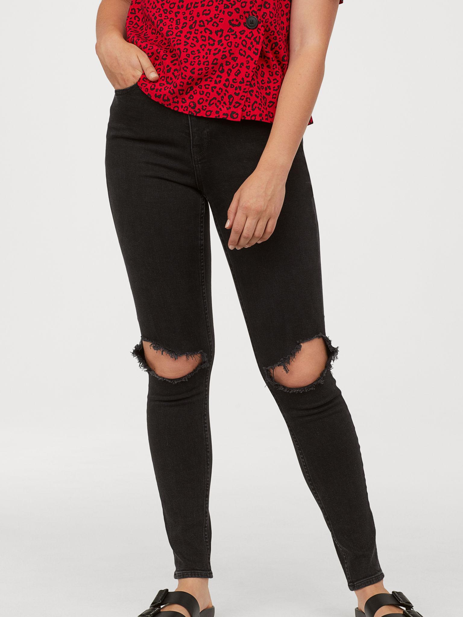 

Джинсы H&M XAZ163256LUTT 40 Черные