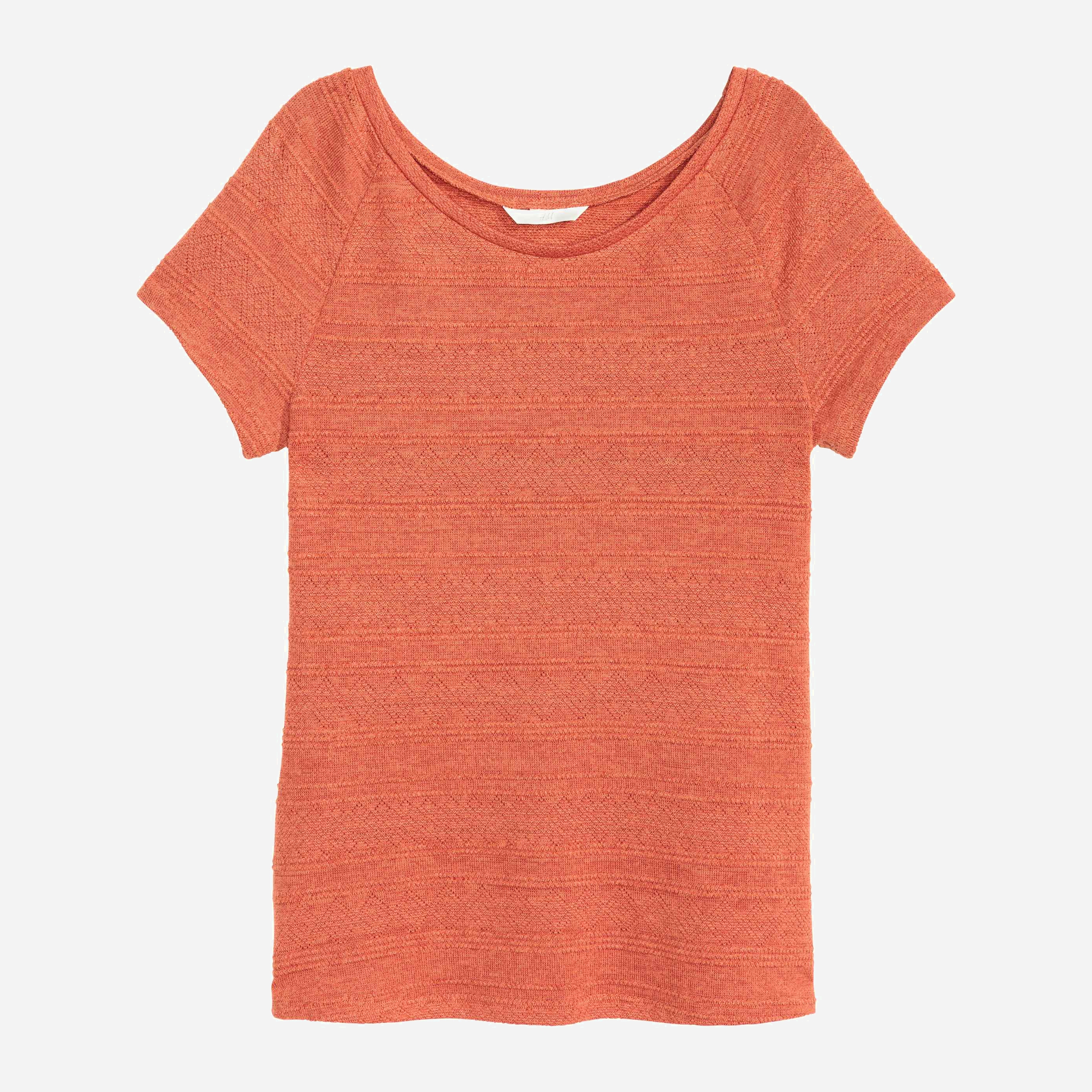 

Футболка H&M XAZ005715ARRN  Кирпичная, Футболка H&M XAZ005715ARRN XS Кирпичная