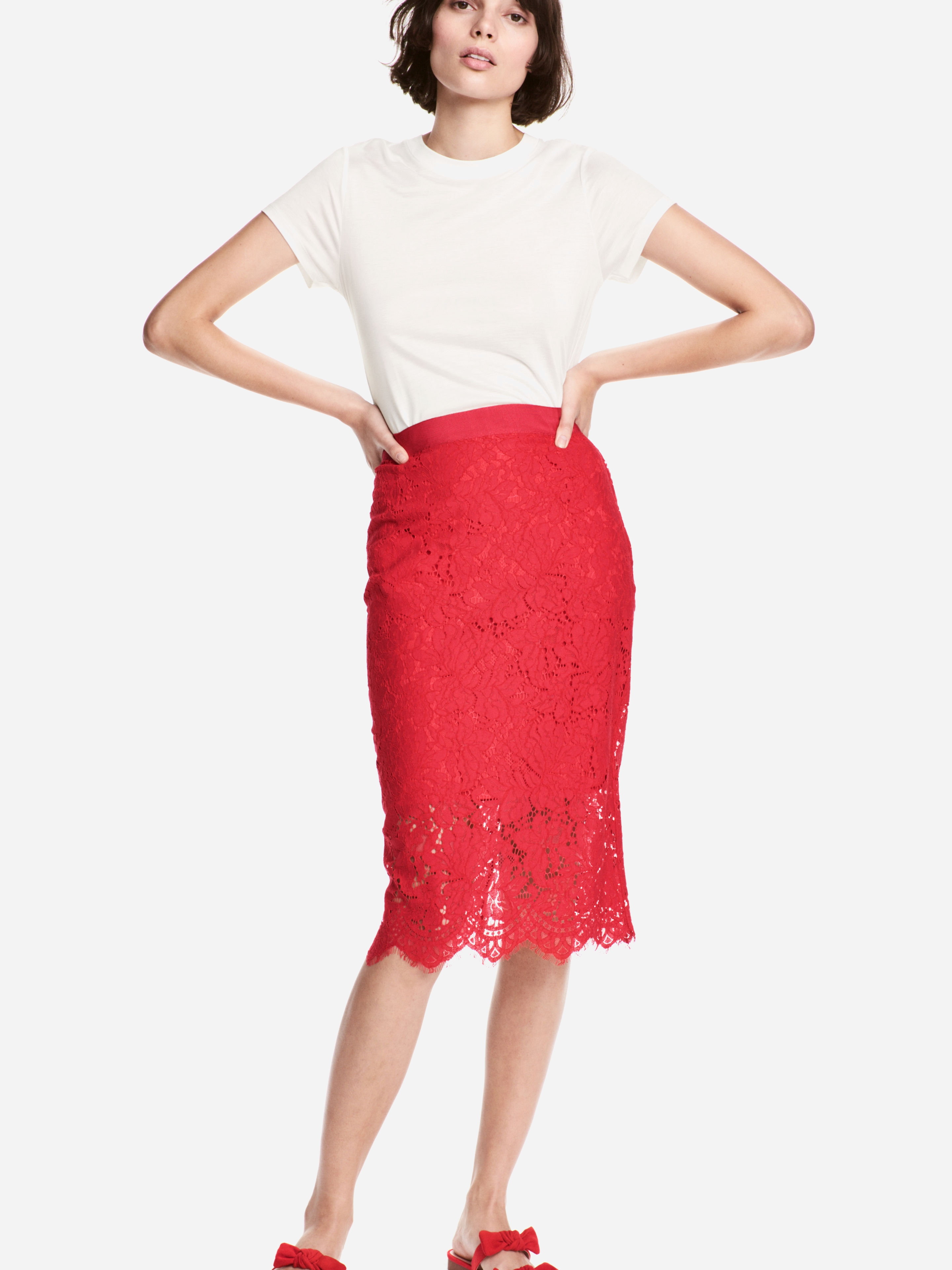 

Юбка H&M XAZ092051QMJQ  Ярко-красная, Юбка H&M XAZ092051QMJQ 34 Ярко-красная