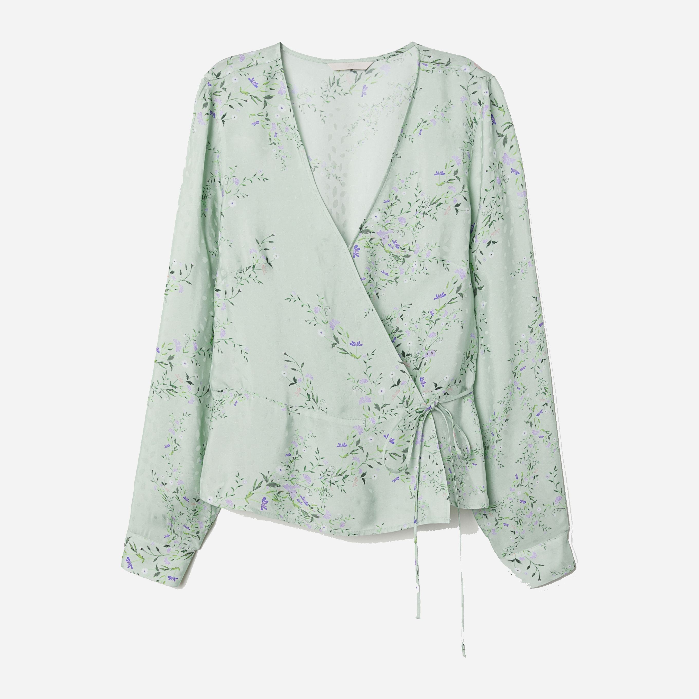 

Блузка H&M XAZ173108JWAN  Бледно-зеленая, Блузка H&M XAZ173108JWAN 36 Бледно-зеленая