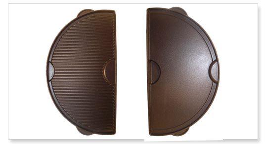 

Напівкругла чавунна плита для Big Green Egg "2XL - XL"