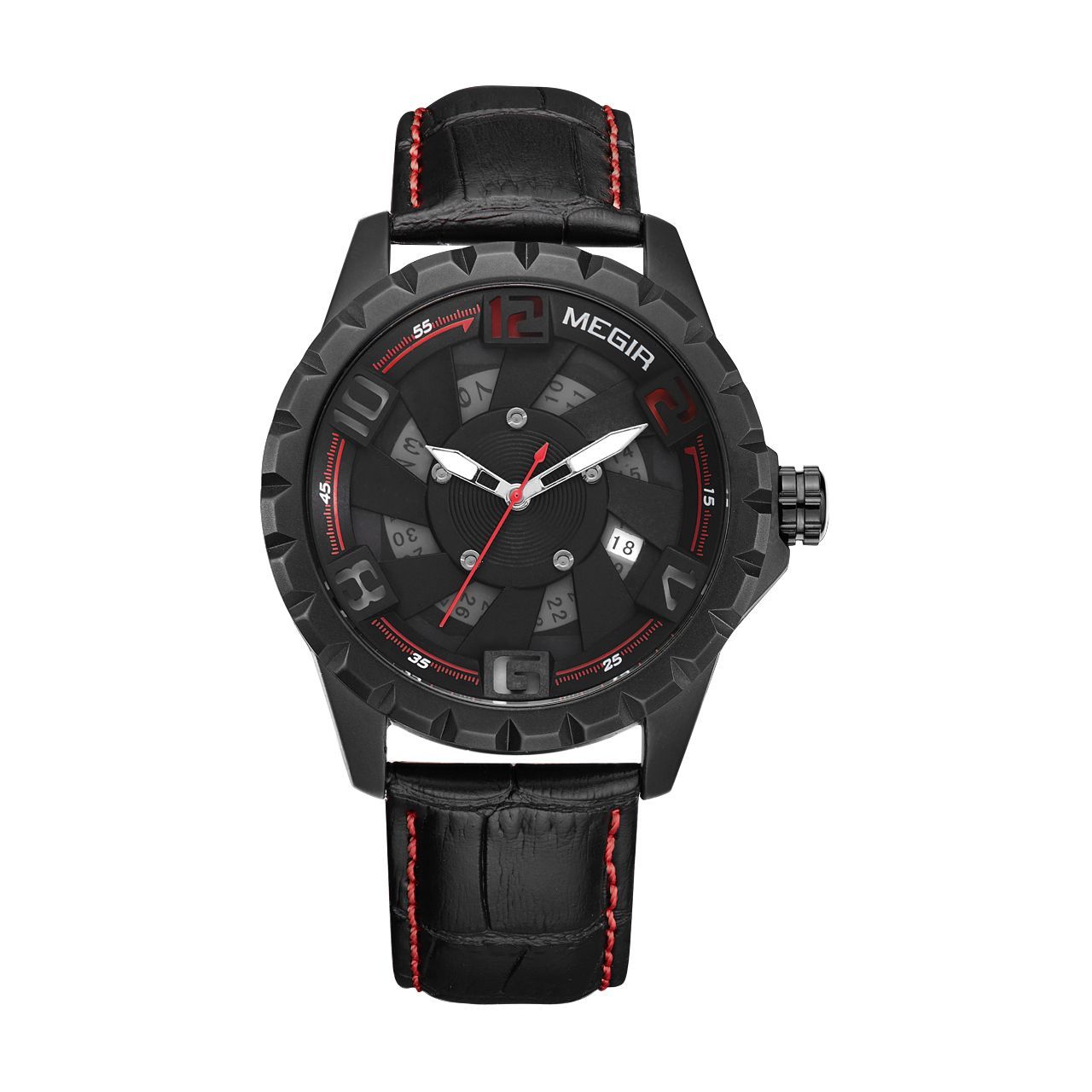 

Часы Megir Black Red MG1074 (ML1074G-BK-1N8)