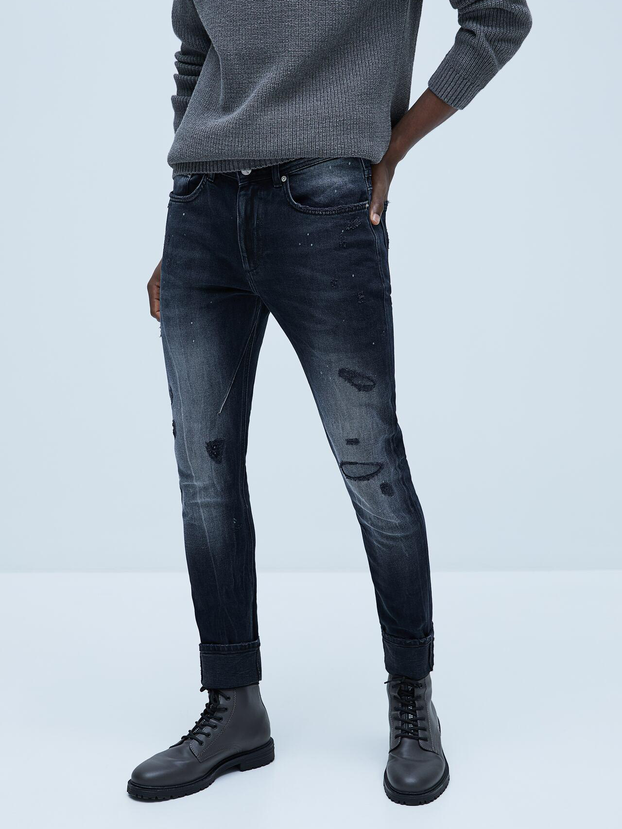 

Джинсы Zara XAZ264210GJHB 40 Светло-черные